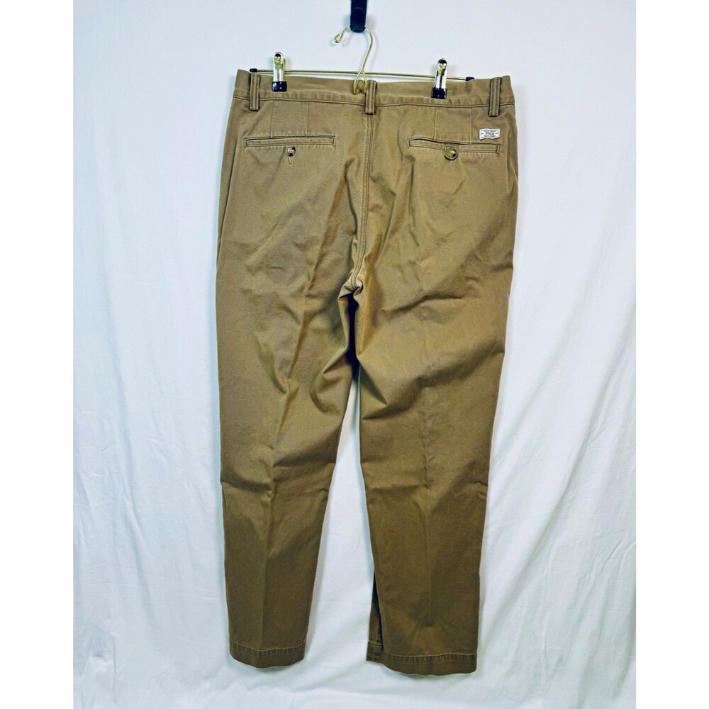 Polo Ralph Lauren Men's Tan Chino Pants Cotton Twill Classic Fit Straight W34